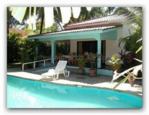 Sosúa/Dominikanische Republik Immobilien Sosua: Nettes Haus mit separatem Gästehaus nur wenige Minuten vom Strand gelegen. Haus kaufen