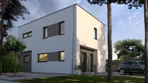 Coesfeld Immobilien Konsequenter Minimalismus - maximaler Komfort unser Bauhaus Black Label 05 Haus kaufen