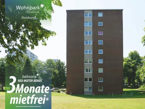 Duisburg 1-Zimmer Wohnung Frisch sanierte 2 Zimmer-Marmor-Luxuswohnung im Wohnpark Hochheide!
3 Monate mietfrei! Wohnung mieten