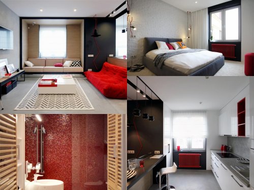  Provisionsfreie Immobilien Luxuswohnung 1 Zimmer mit Balkon Wohnung mieten