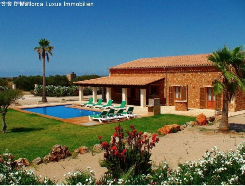 Campos Mallorquinische Finca bei Campos zu vermieten Casa Haus 