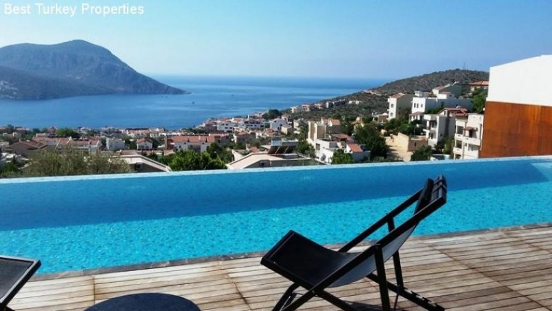 Kalkan Exklusive Luxusvilla mit Pool und Meerblick zur Langzeitmiete Haus 