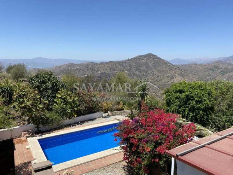 Sayalonga Landhaus mit Pool und Meerblick Haus 