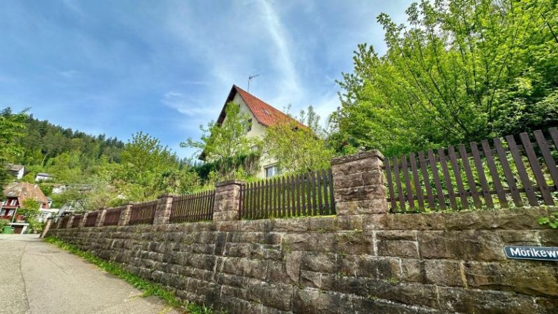 Bad Liebenzell 1937 - Burgblick - castle view - großzügiges Schwarzwaldhaus in Bad Liebenzell Haus 