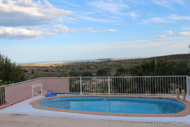 Muchamiel ***Villa mit Pool auf großem Grundstück mit traumhaftem Meerblick und Bergpanoramablick*** Haus kaufen