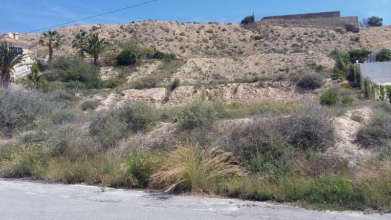 Alicante Schönes Grundstück bei Alicante mit Fernsicht Grundstück kaufen