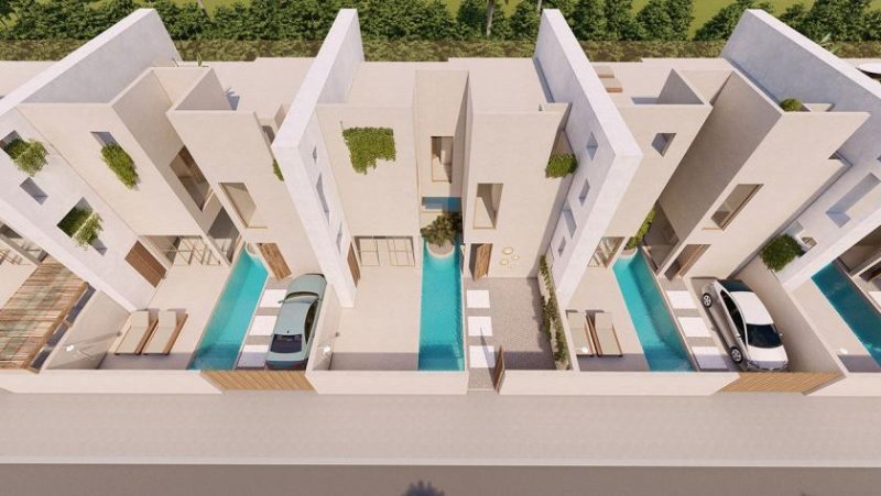 Formentera del Segura Einzigartige Reihenvillen mit 3 Schlafzimmern, 2 Bädern, Gäste-WC, Dachterrasse und Privatpool Haus kaufen