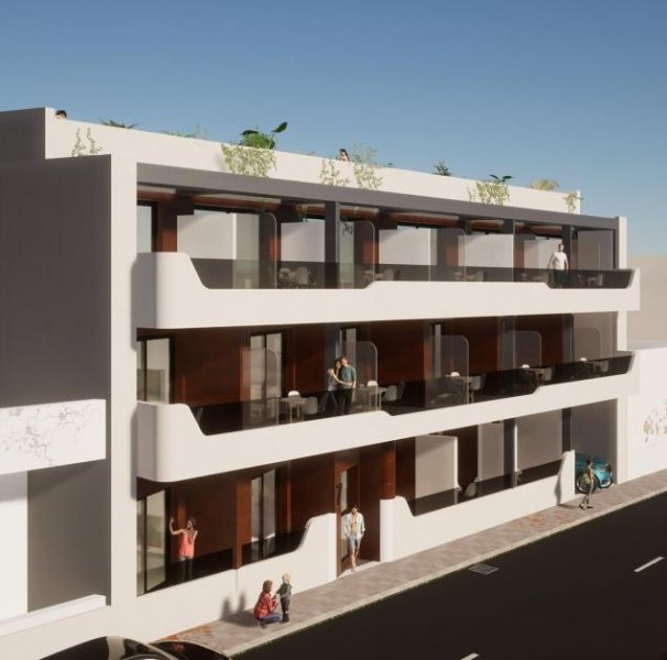 Torrevieja Appartements mit 1 Schlafzimmer, 1 Bad und Gemeinschaftspool nur ca. 250 m vom Strand Wohnung kaufen