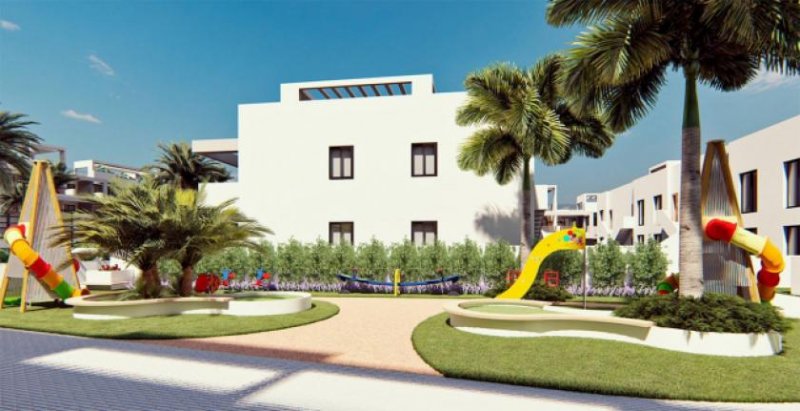 Torrevieja Obergeschoss-Wohnungen mit 2 Schlafzimmern, 2 Bädern, Dachterrasse, optionalem Tiefgaragenstellplatz und Gemeinschaftspool