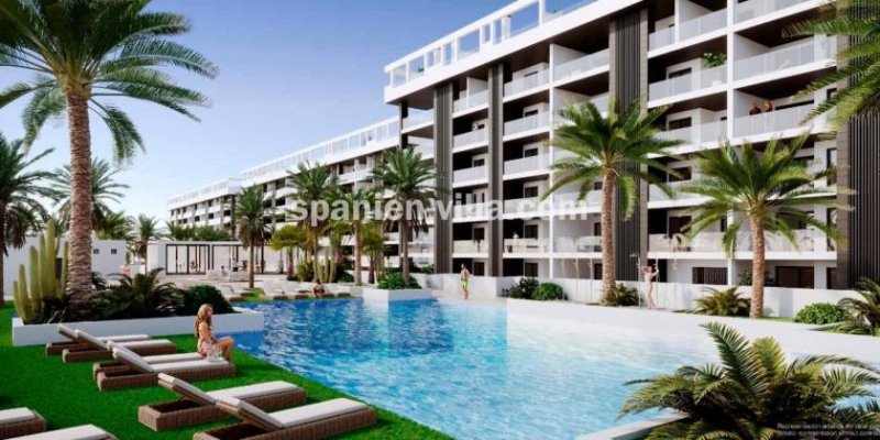 Torrevieja Exclusive Neubau-Garden-Apartments nahe den schönsten Stränden Wohnung kaufen