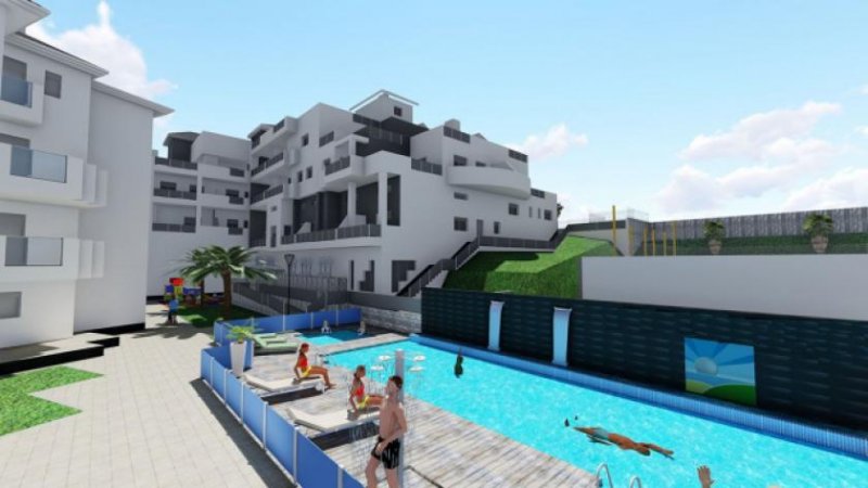 Orihuela Costa 4-Zimmer-Wohnungen mit Gemeinschaftspool inmitten dreier Golfplätze Wohnung kaufen