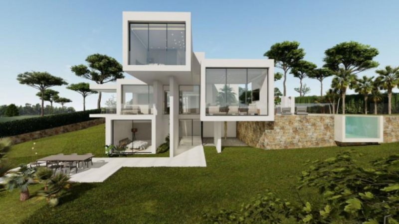 Orihuela Costa Luxusvilla mit 3 Schlafzimmern, 3 Bädern, Gäste-WC und Infinitypool im exklusiven Las Colinas Golf Resort Haus kaufen