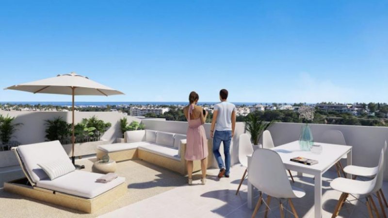 Villamartin Penthouse-Wohnungen mit 2 Schlafzimmern, 1 - 2 Bädern, Dachterrasse und Tiefgaragenstellplatz in wunderschöner Anlage mit