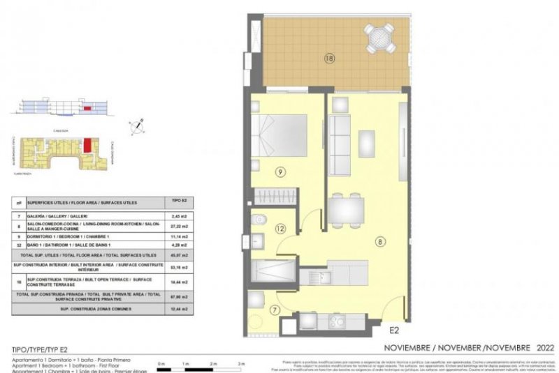 Pilar de la Horadada TOP - Preiswertes Neubau-Penthouse mit Dachterrasse Wohnung kaufen