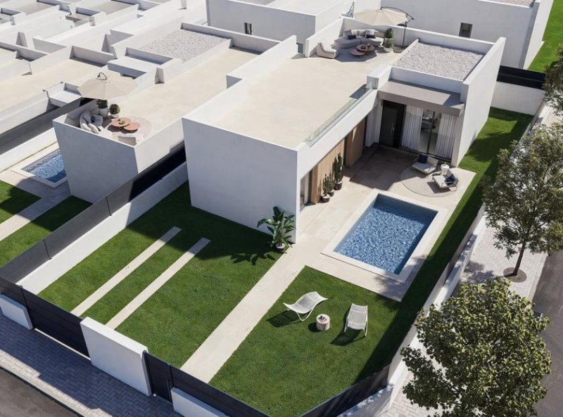 San Miguel de Salinas Villen mit 3 Schlafzimmern, 2 Bädern, Dachterrasse, Vorinstallation Klimaanlage, Kfz-Stellplatz und optionalem Privatpool Haus