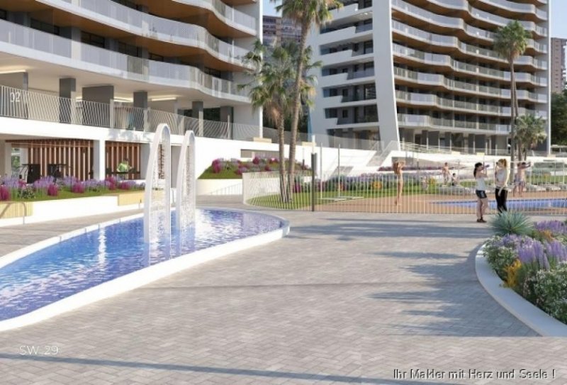 Benidorm ***Exklusive Wohnungen mit 2 Schlafzimmern und Meerblick nur 200 m vom Strand*** Wohnung kaufen