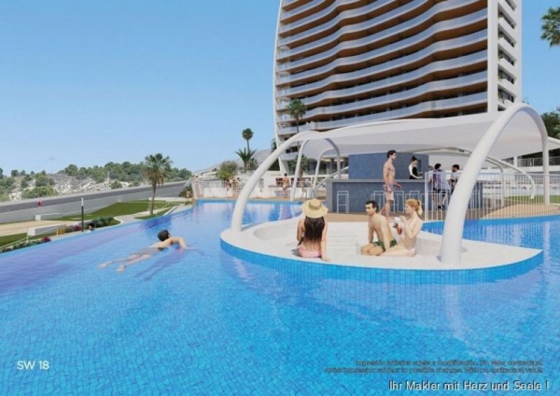 Benidorm ***Exklusive Wohnungen mit 3 Schlafzimmern und Meerblick nur 200 m vom Strand*** Wohnung kaufen