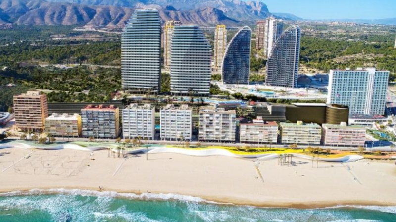 Benidorm Fantastische Penthouse-Wohnungen mit 3 Schlafzimmern und Meerblick nur 200 m vom Strand Wohnung kaufen