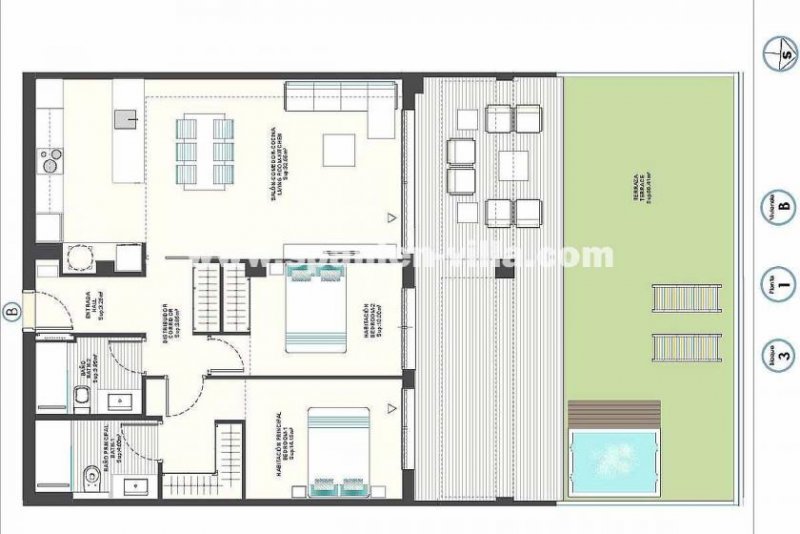 Finestrat Herrliches Luxus-Resort: Neubau-Terrassen-Apartments mit Blick Wohnung kaufen