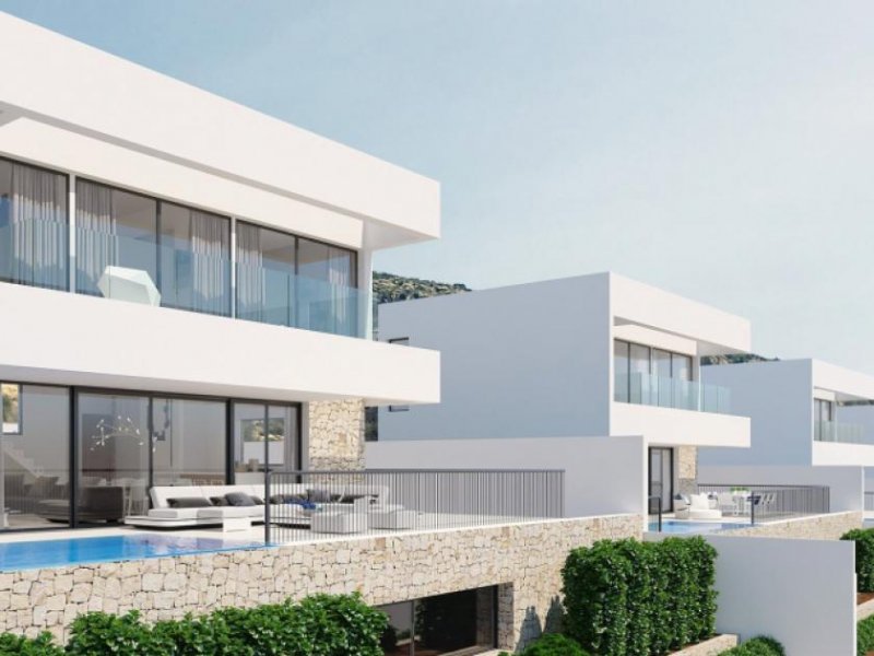 Finestrat Luxusvilla für höchste Ansprüche mit 4 Schlafzimmern, Garage, Privatpool und Meerblick Haus kaufen