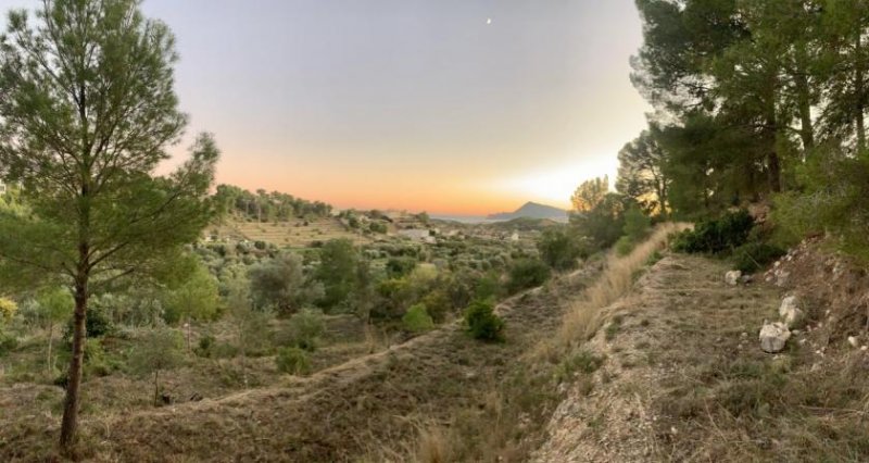 Altea la Vella Baugrundstück mit Meerblick, Altea la Vella, Costa Blanca zu verkaufen Grundstück kaufen