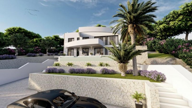 Altea Neubau-Luxusvilla in Altea mit Meerblick Haus kaufen