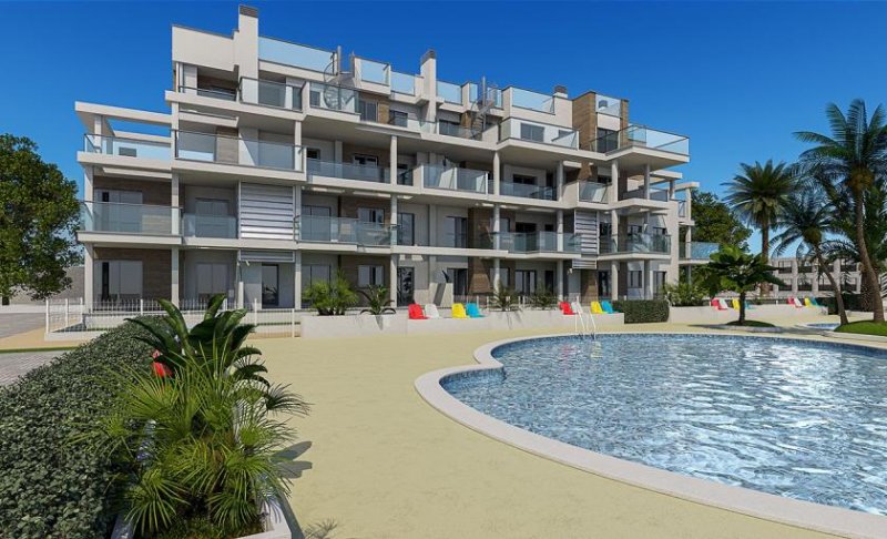 Denia Appartements mit 2 Schlafzimmern, 2 Bädern und Gemeinschaftspool nur 200 m vom Strand Wohnung kaufen