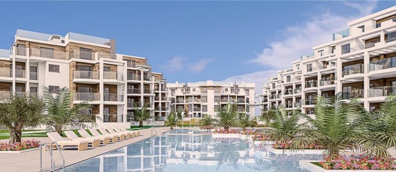 Denia Appartements mit 2 Schlafzimmern, 2 Bädern und Meerblick in abgeschlossener Anlage mit Gemeinschaftspool direkt am Strand