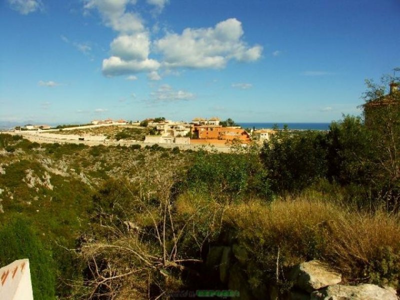 Denia Baugrundstück mit Meerblick in sonniger Villenlage Grundstück kaufen