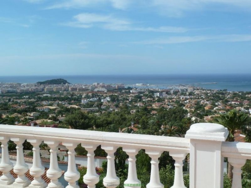 Denia Große Villa mit atemberaubendem Meerblick am Montgó Haus kaufen