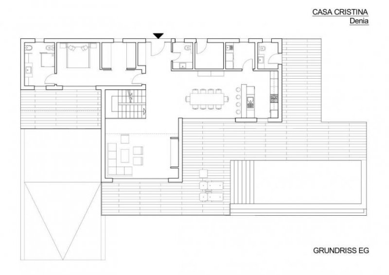 Denia Spanien: CASA CRISTINA -Freistehendes Einfamilienhaus mit Pool (Neubau-direkt vom Architekten) Haus kaufen