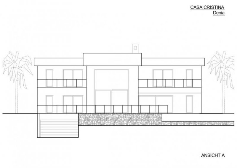 Denia Spanien: CASA CRISTINA -Freistehendes Einfamilienhaus mit Pool (Neubau-direkt vom Architekten) Haus kaufen