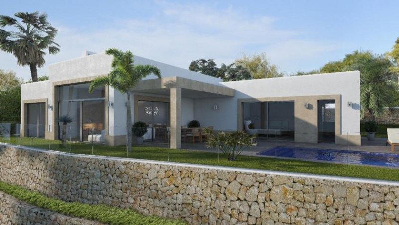 Denia Spanien, Costa Blanca: Casa Diana, Freistehendes Einfamilienhaus mit Pool (Neubau-direkt vom Architekten) Haus kaufen