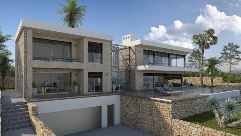 Denia Spanien, Costa Blanca: Casa Lorena, Freistehendes Einfamilienhaus mit Pool (Neubau-direkt vom Architekten) Haus kaufen