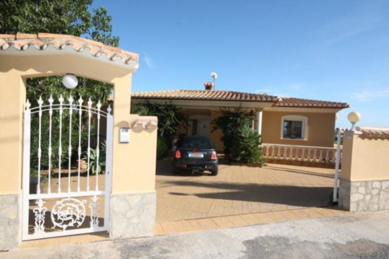 Denia Wunderschönes und geräumiges 5-Zimmer-Haus mit unverbaubarem Blick auf das Meer und die Berge. Haus kaufen