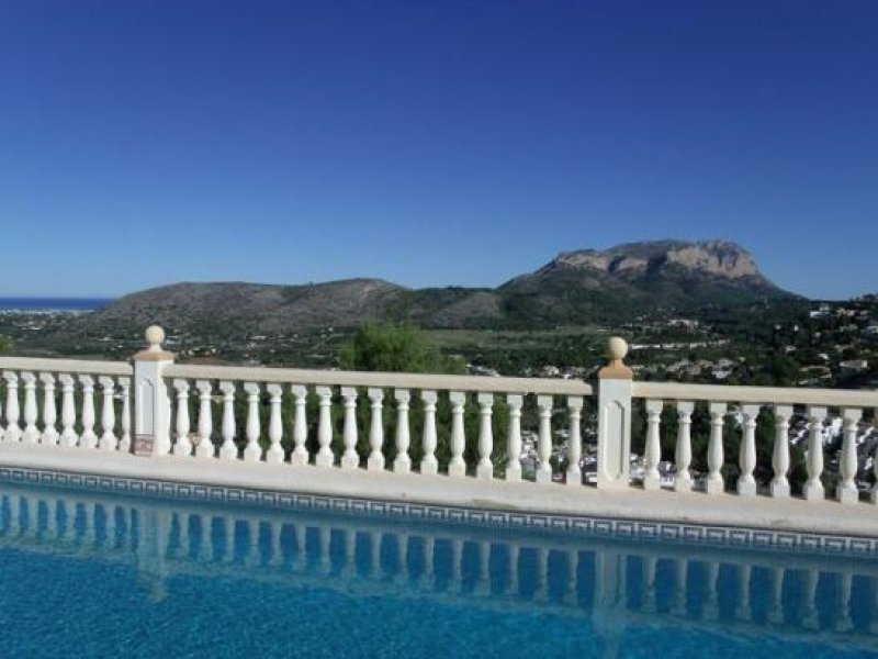 Pedreguer Villa mit panoramablick Haus kaufen