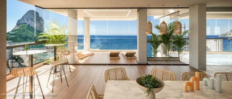 Calpe Calpe - Urlaubsflair das ganze Jahr! Zentrales Wohnen in exklusiver 4-Zimmer Wohnung mit Merrrblick Wohnung kaufen