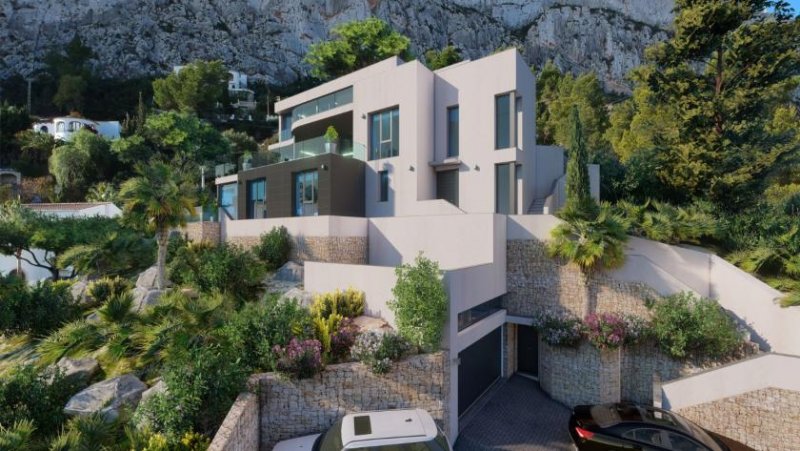 Calp Erstbezug in Calpe / Costa Blanca: Luxus-Villa mit herrlichem Panorama-Meerblick Haus kaufen