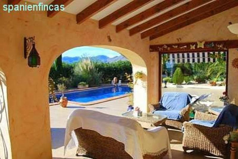 Benissa Canor spanienfincas - Benissa 7.000qm Grundstück, 200qm Finca, 3 SZ, Schwimmbecken Haus kaufen