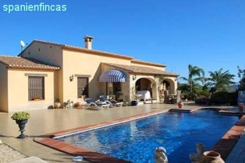 Benissa Canor spanienfincas - Benissa 7.000qm Grundstück, 200qm Finca, 3 SZ, Schwimmbecken Haus kaufen