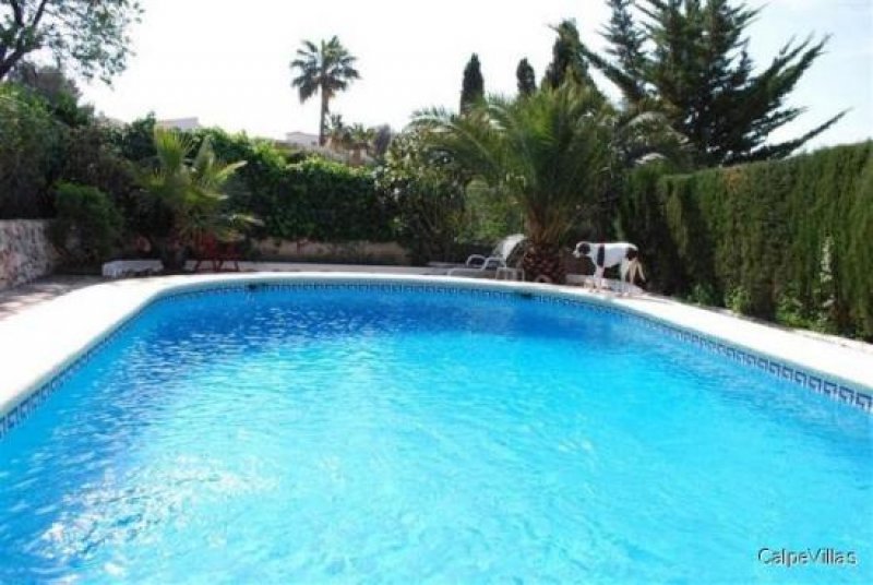 Benissa Gepflegte Villa in Benissa mit sehr schönem Garten und Pool Haus kaufen