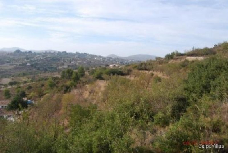 Benissa Grosses Grundstück in Benissa Benimarco mit phantastischem Blick Grundstück kaufen