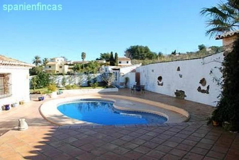 Moraira Benimarco spanienfincas - Moraira 9.200 qm Grundstück mit 340 qm 5 Schlafzimmer Finca Haus kaufen