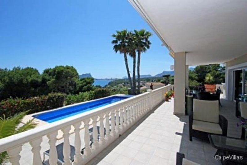 Moraira Exklusive Villa mit atemberaubendem Meerblick in Moraira, San Jaime Haus kaufen