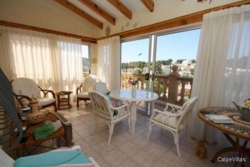 Moraira Gemütliche Villa in Moraira mit Panoramablick Haus kaufen