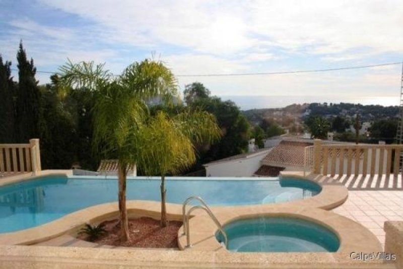 Moraira Herrliche Villa in Moraira Benimeit mit wunderschönem Meerblick und vielen Extras Haus kaufen