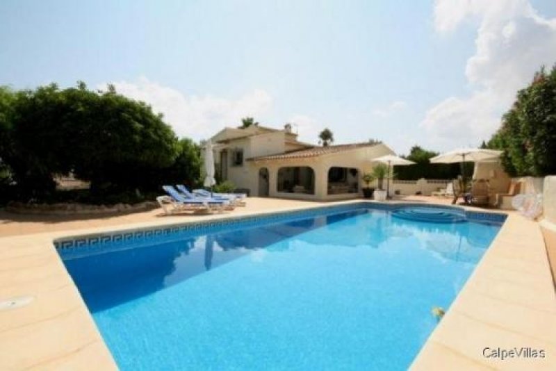 Moraira Villa in Moraira mit tollem Meerblick Haus kaufen