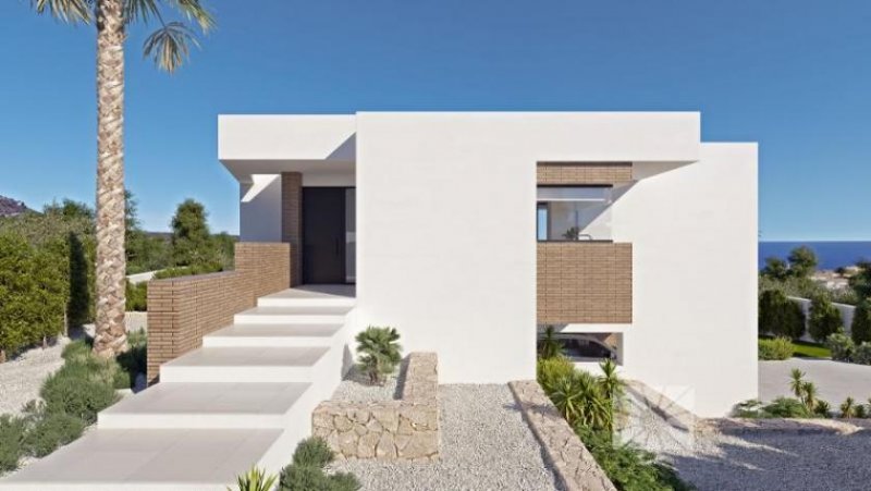 Alicante Villa Aqua Modernen Luxe Woning zum verkauf Wohnanlage Magnolias Sunrise Cumbre del Sol Haus kaufen