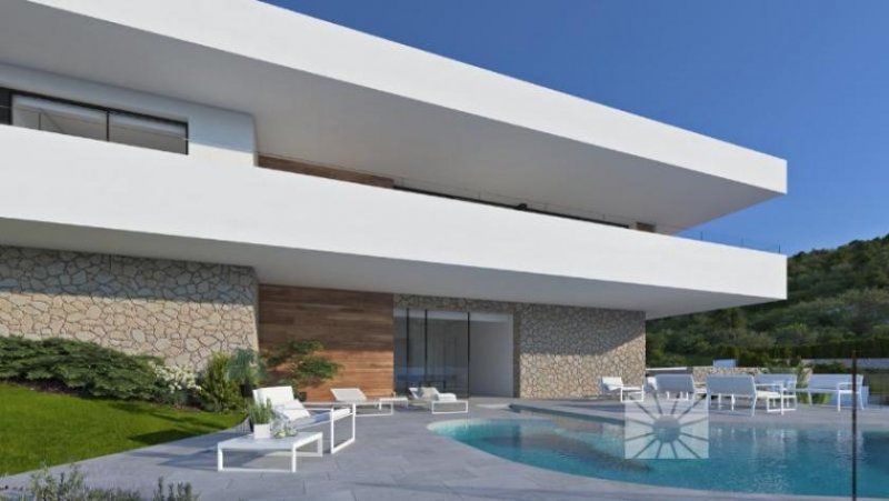 Alicante Villa Brisa de Mar moderne Luxusvilla zu verkaufen Residencial Jazmines Cumbre del Sol Haus kaufen