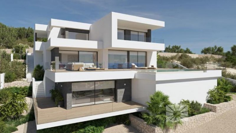 Alicante Villa Delfin. Eine luxuriöse Villa auf dem Gipfel der Cumbre del Sol Haus kaufen